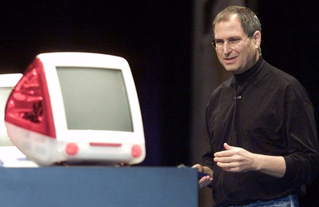 Steve Jobs trong một buổi ra mắt