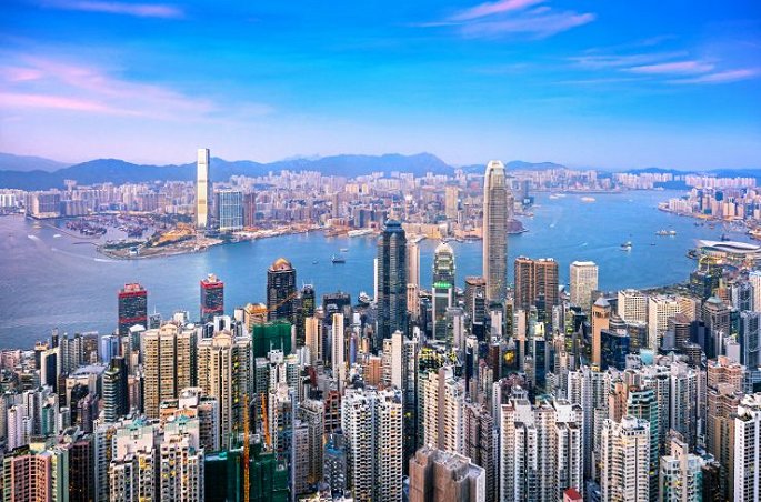 Hồng Kông xây dựng đảo nhân tạo lớn nhất thế giới trị giá 80 tỷ USD để khắc phục vấn đề thiếu nhà ở. (Ảnh: CNBC)    