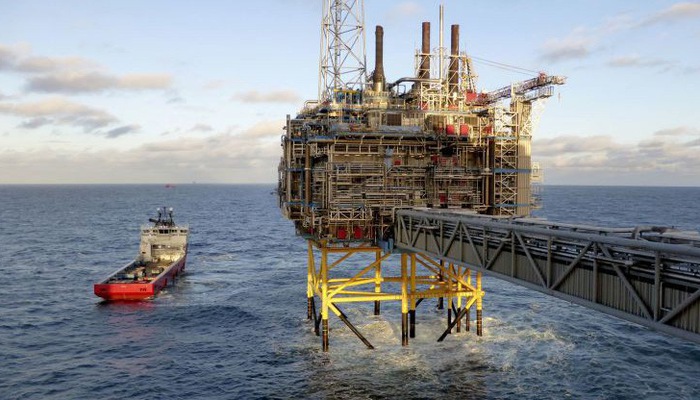 Một giàn khoan dầu ngoài khơi biển Na Uy - Ảnh: Reuters/CNBC.    