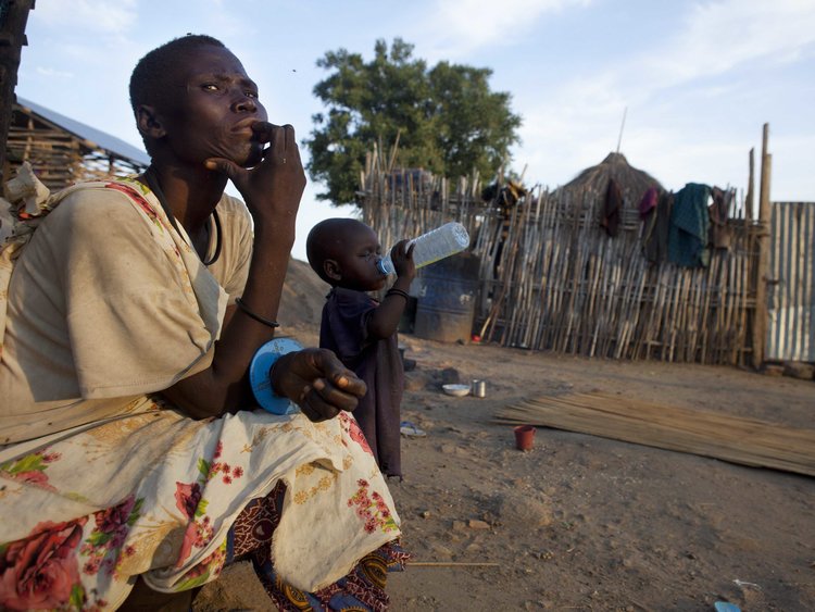 Cuộc sống của người dân tại Juba, Nam Sudan. Ảnh: BI  