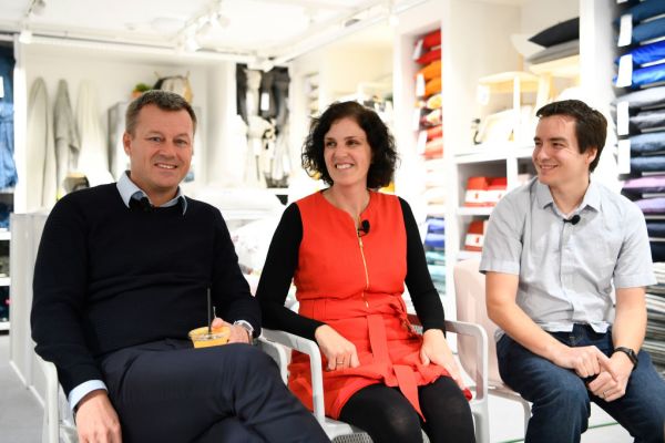 Giám đốc công nghệ của Ikea, Barbara Martin Coppol (ở giữa). Ảnh: Getty Images.    