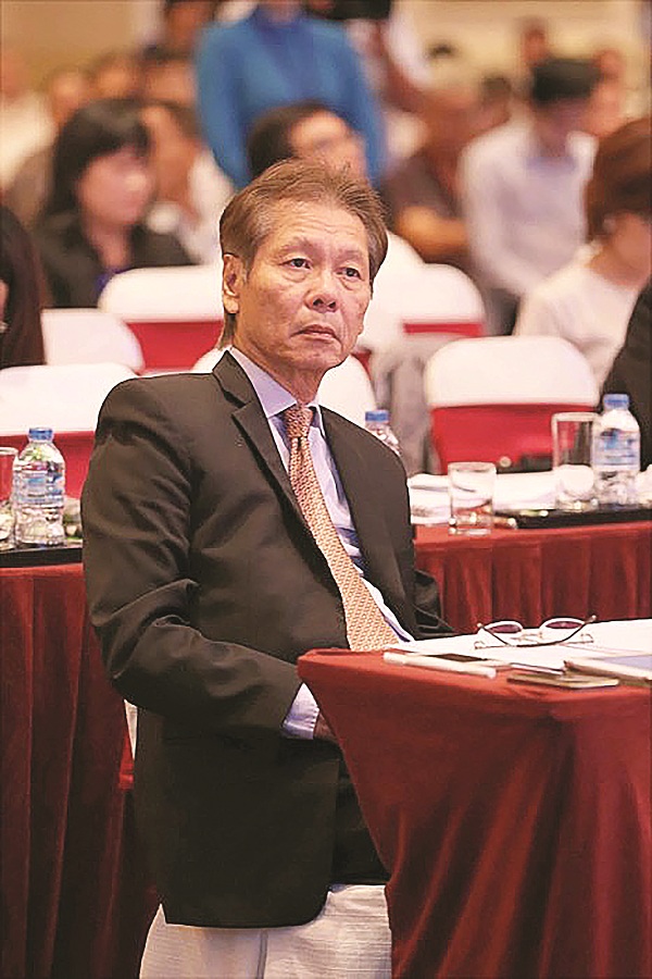 Trong 3 năm ông Lê Minh Quốc (SN 1951) giữ chức Chủ tịch HĐQT Eximbank, hoạt động tiền gửi và tín dụng chỉ tăng lần lượt 31% và 23%. (Ảnh: Trần Phong).