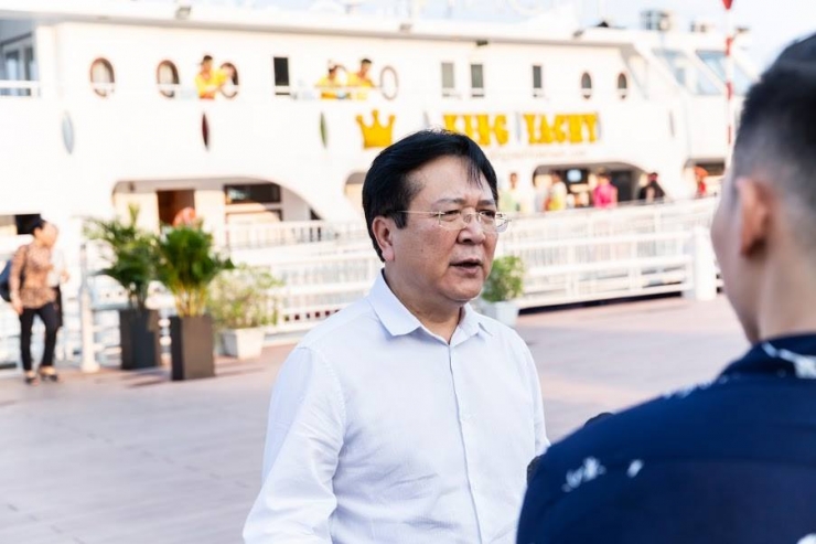NSND Vương Duy Biên, nguyên thứ trưởng Bộ Văn hóa - thể thao và du lịch, tổng đạo diễn chương trình.