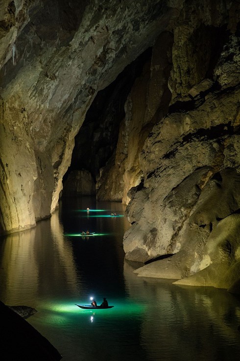 Với nhiều phát hiện kì thú từ chuyến lặn thám hiểm vừa xong, hang Sơn Đoòng lại tiếp tục trở thành điều bí ẩn đối với các chuyên gia hang động và các nhà khoa học - Ảnh: Oxalis cung cấp  