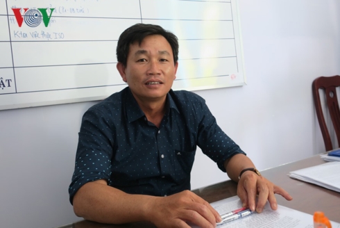 Ông Trần Ngọc Hận, Chủ tịch UBND xã Thiện Nghiệp, TP Phan Thiết cho biết tình hình dần ổn định.  