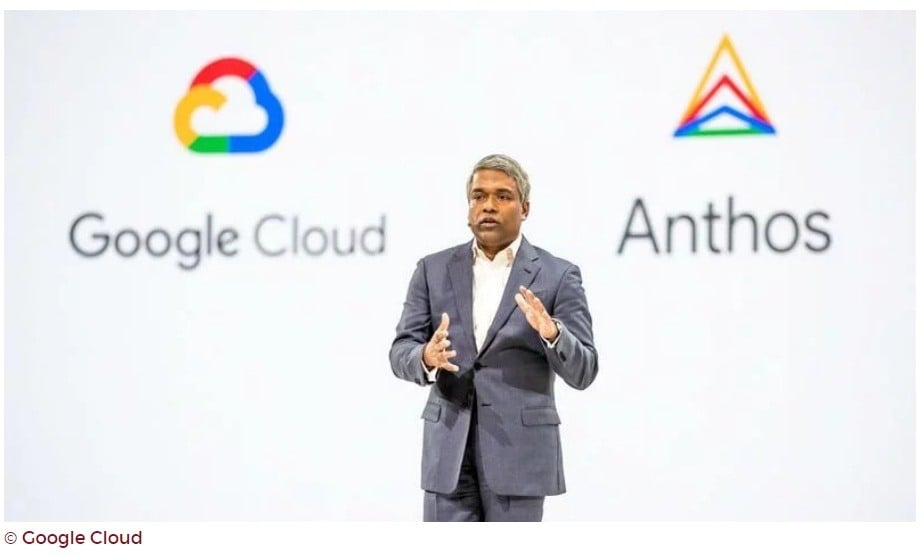 Giám đốc điều hành Google Cloud Thomas Kurian