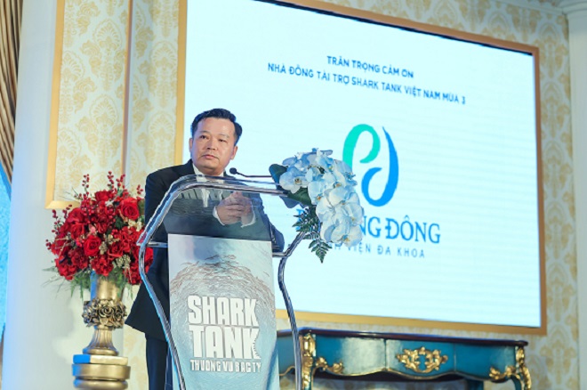 Ông Nguyễn Thanh Việt, Chủ tịch Intracom Group. Ảnh: Shark Tank Việt Nam.    