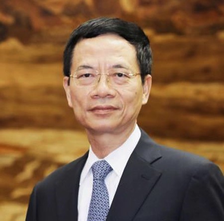Ông Nguyễn Mạnh Hùng, Bộ trưởng Bộ Thông tin - Truyền thông.