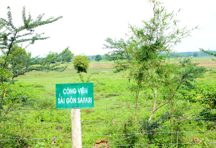 Công viên Safari Sài Gòn được kêu gọi đầu tư sau mấy chục năm bỏ hoang. Ảnh: UBND TP.HCM.
