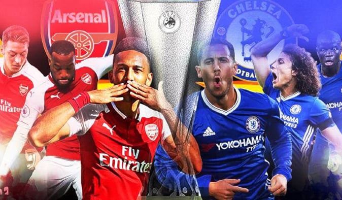 Chelsea - Arsenal sẽ tâm điểm của bóng đá thế giới đêm 29, rạng sáng ngày 30/5. Ảnh: Europa League  