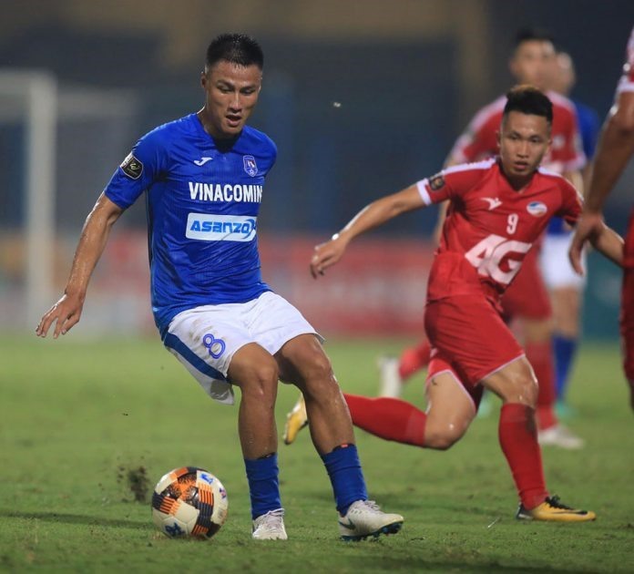  Mạc Hồng Quân đã có được 5 bàn thắng cho Than Quảng Ninh tại V.League 2019. Ảnh: VPF  
