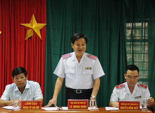 Tổng Thanh tra Chính phủ Lê Minh Khái ký ban hành Chỉ thị về việc tăng cường kỷ luật, kỷ cương hành chính đối với công chức, viên chức ngành thanh tra