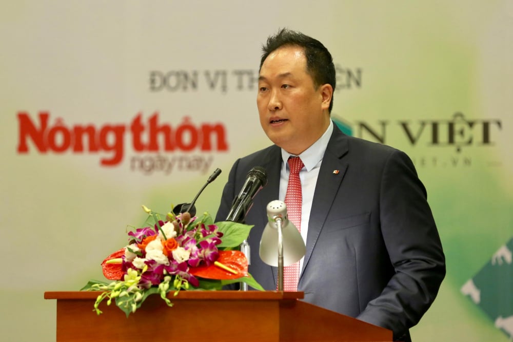 Ông Hong Sun, Phó Chủ tịch Hiệp hội Doanh nghiệp Hàn Quốc. Ảnh: Dân Việt.    