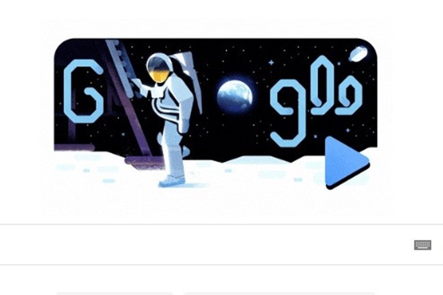 Hình ảnh hiện thị trên Google Doodle hôm nay. Ảnh chụp màn hình  