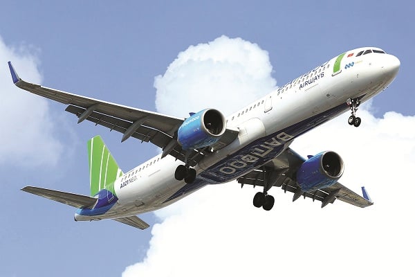 Đội bay của Bamboo Airways hiện gồm các dòng A319, A320 và A321 chỉ bay cự ly ngắn nội địa. (Ảnh: LTSV).
