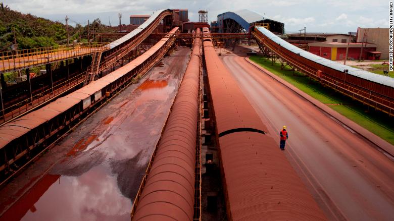  Một mỏ quặng sắt lớn ở miền Bắc Brazil.