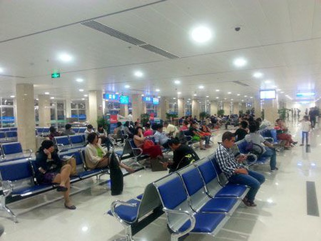 Khu vực ga đi quốc nội - sân bay Tân Sơn Nhất