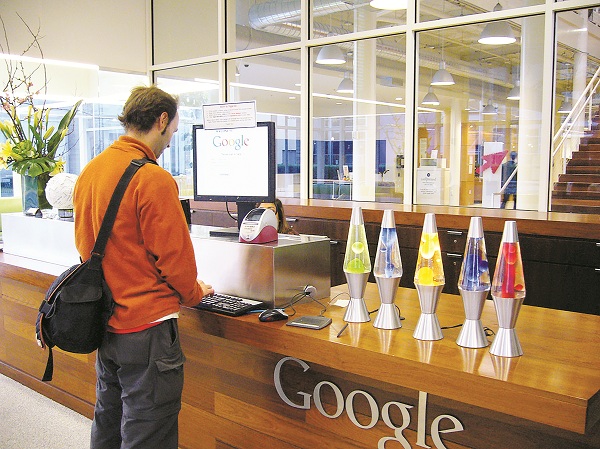 Một góc trong công ty Google. (Ảnh: Internet).