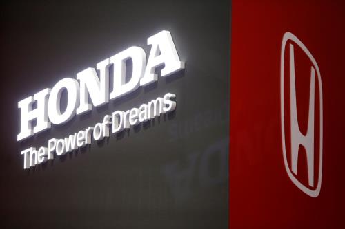 Biểu tượng của hãng Honda Motor Co Ltd. Ảnh: reuters
