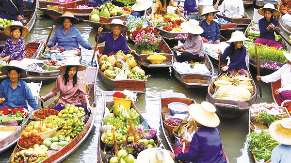 Du lịch Thái Lan là một trong những ngành được hưởng lợi lớn trong cuộc chiến thương mại Mỹ - Trung.    