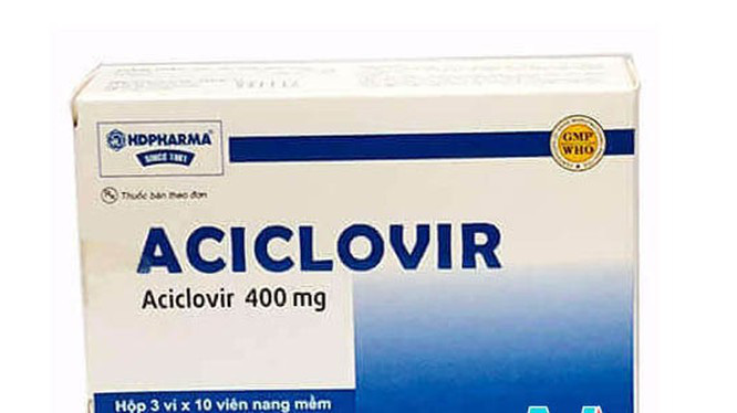 Thuốc Aciclovir bị thu hồi