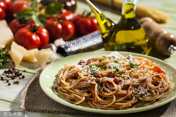 Spaghetti là món ăn phổ biến nhất của Ý