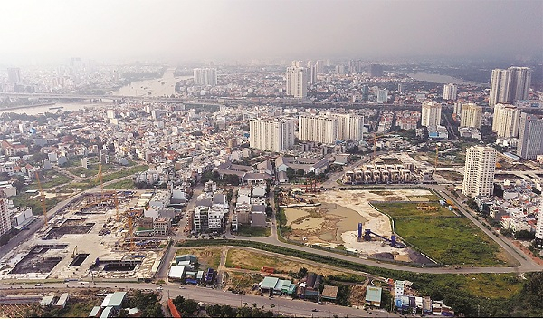 Vị trí các cụm công trình của dự án Laimian City.