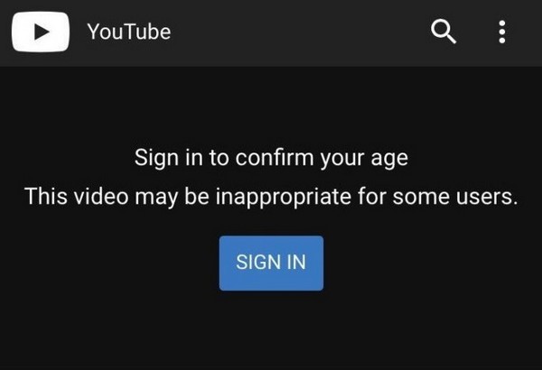 Giới hạn độ tuổi 18+ là cách khôn ngoan để YouTube đẩy trách nhiệm cho người dùng.
