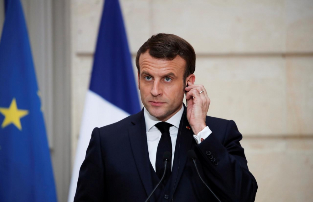 Tổng thống Pháp Macron. Ảnh: Reuters  