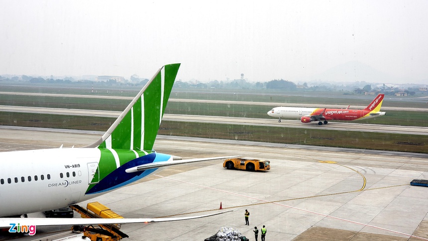 Hiệp hội Doanh nghiệp hàng không Việt Nam tin rằng các hãng bay tư nhân cũng sẽ được tiếp cận các khoản vay ưu đãi tương tự khoản 4.000 tỷ đồng mà Vietnam Airlines sắp được giải ngân. Ảnh: Ngô Minh.  