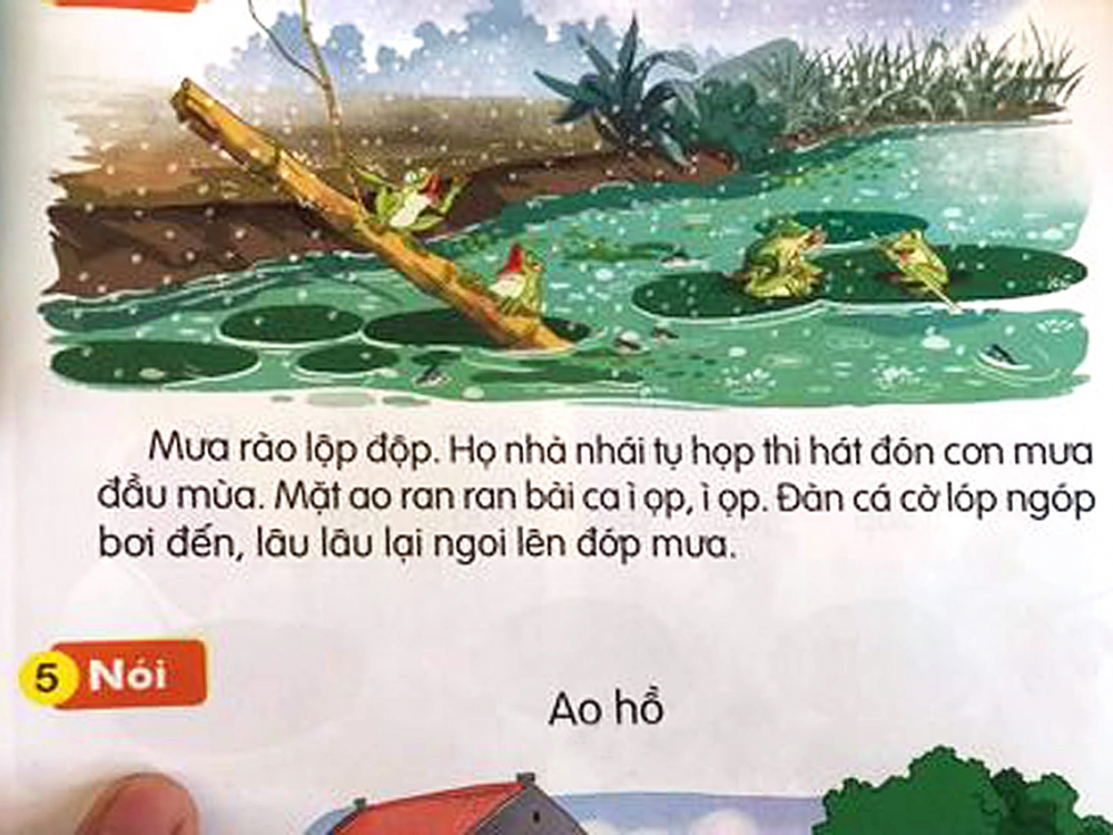 Nhiều đoạn văn trong sách giáo khoa Tiếng Việt lớp Một của bộ Kết nối tri thức và cuộc sống được cho là quá dài, khó đọc và khó nhớ với học sinh
