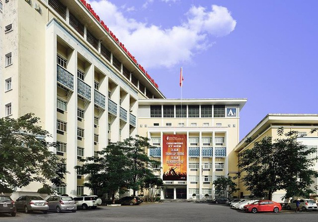 Một góc Trường Đại học Sân khấu Điện ảnh Hà Nội.  