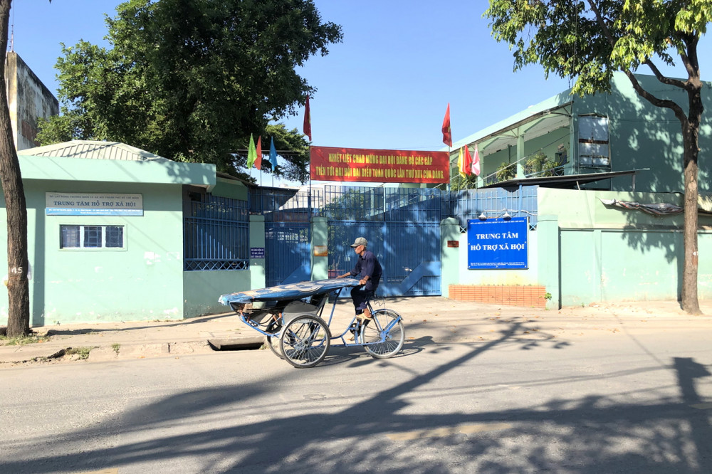 Trụ sở Trung tâm Hỗ trợ xã hội TPHCM (quận Bình Thạnh, TPHCM) nơi xảy ra vụ Nguyễn Tiến Dũng, nhân viên Phòng Quản lý hồ sơ - giáo dục tư vấn, có hành vi dâm ô với các bé gái học viên vào năm 2019  
