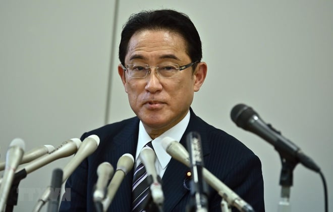 Cựu ngoại trưởng Nhật Bản Fumio Kishida (Ảnh: AFP).