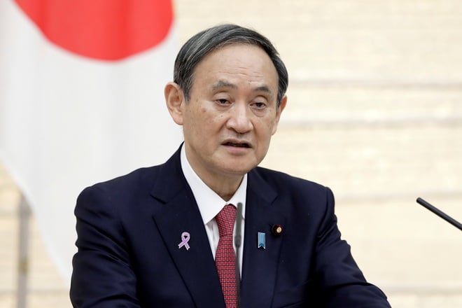 Thủ tướng Nhật Bản Yoshihide Suga (Ảnh: Reuters).