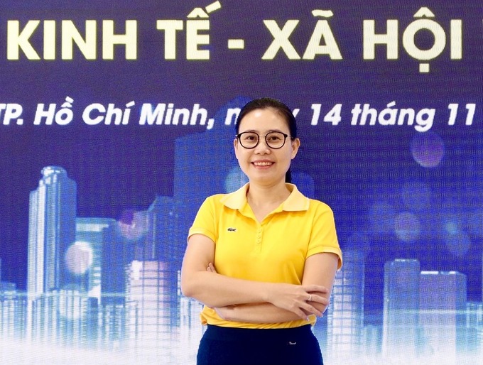 Bà Phạm Thị Thanh Xuân - giảng viên Đại học Kinh tế - Luật TP HCM. Ảnh nhân vật cung cấp