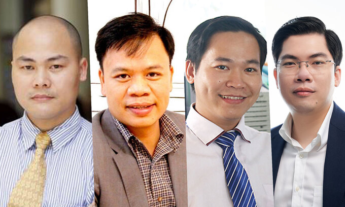 Các diễn giả tham gia CTO Talks số 23: ông Nguyễn Tử Quảng, Nguyễn Thế Trung, Lê Nhật Quang, Phạm Nam Long.
