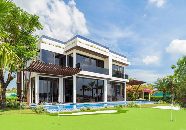 PGA Golf Villas tại NovaWorld Phan Thiet có thiết kế độc đáo, view biển (Ảnh phối cảnh: Novaland)