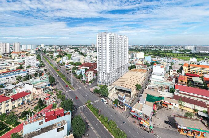 Quận Bình Tân, một trong những quận có đông người Tây Nam Bộ. Ảnh: Hưng Thịnh Land