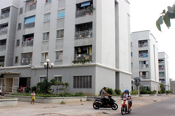 Khu nhà ở xã hội tại phường Bửu Long (TP.Biên Hòa).