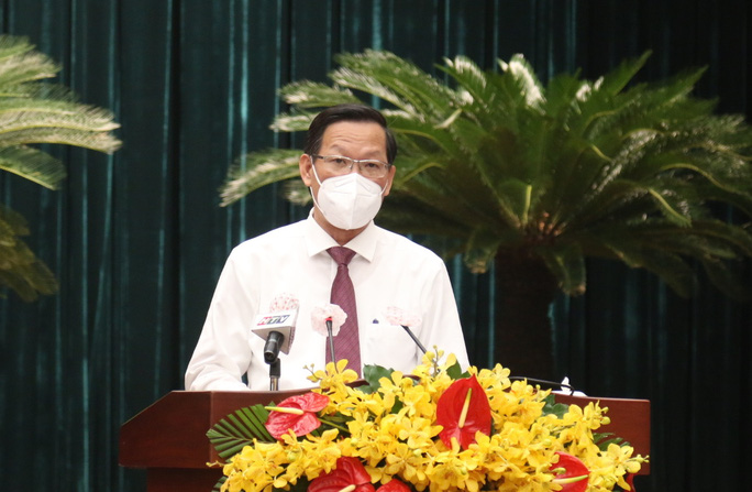 Chủ tịch UBND TP HCM Phan Văn Mãi đăng đàn, trả lời chất vấn tại kỳ họp thứ 4, HĐND thành phố chiều 8-12