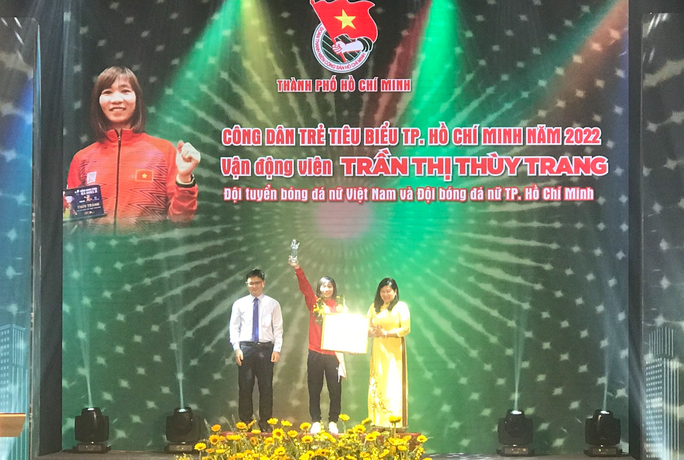 Trần Thị Thùy Trang được bình chọn 