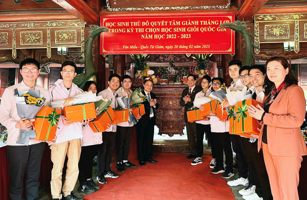 Hà Nội có 184 học sinh dự kỳ thi chọn học sinh giỏi quốc gia năm học 2022-2023.