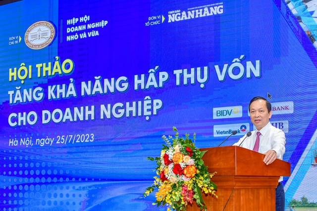 Phó Thống đốc Thường trực NHNN Đào Minh Tú phát biểu - Ảnh: VGP/HT