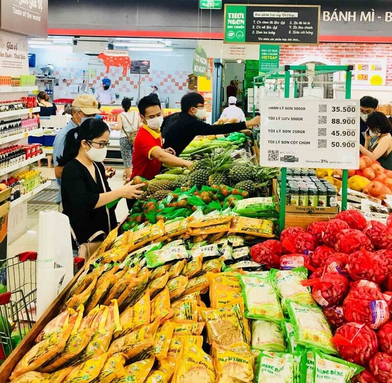 Sức mua của người tiêu dùng với hàng Việt ngày càng tăng cao. Ảnh minh họa.