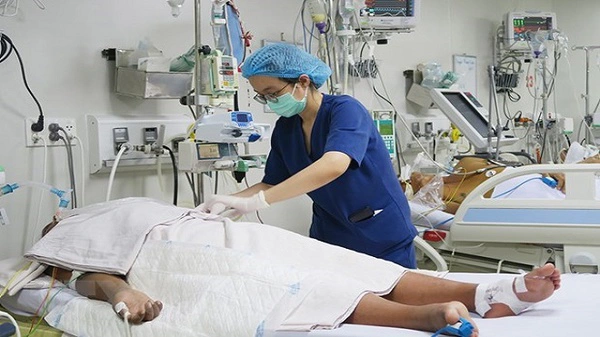 Điều trị bệnh nhân sốt xuất huyết tại Bệnh viện Bạch Mai