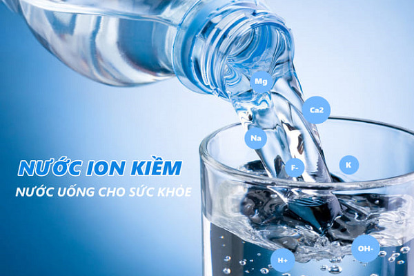 Nước uống ion kiềm - Ảnh minh họa