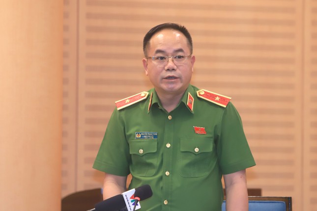 Thiếu tướng Nguyễn Thanh Tùng - Phó Giám đốc Công an TP. Hà Nội.