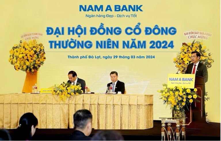 Đại hội đồng cổ đông thường niên năm 2024 của Nam A Bank.