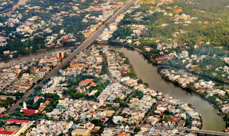 Một góc thành phố Mỹ Tho, Tiền Giang